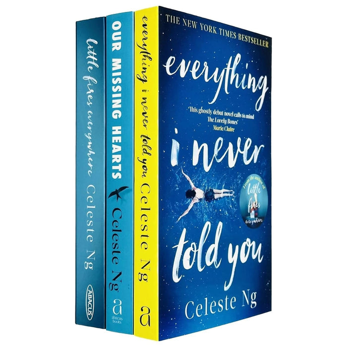 Celeste Ng 3 Books Collection Set (Little Fires Everywhere, Everything I Never Told You, Our Missing Hearts) - The Book Bundle