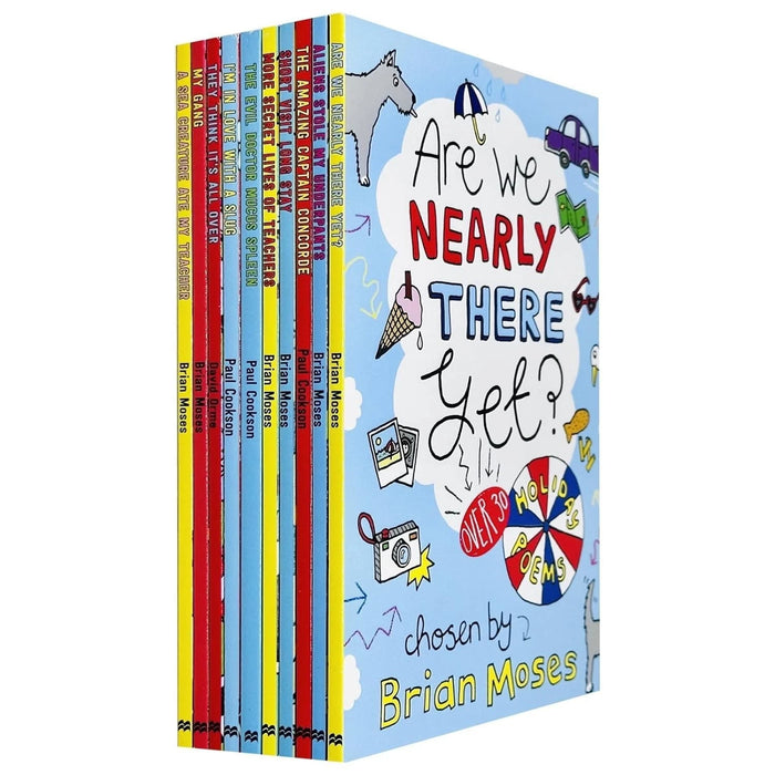 Childrens Poems Collection 10 Books Set (The Evil Doctor Mucus Spleen, My Gang) - The Book Bundle