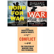 Conflict David Petraeus, War Margaret MacMillan, Born For War 3 Books Set - The Book Bundle