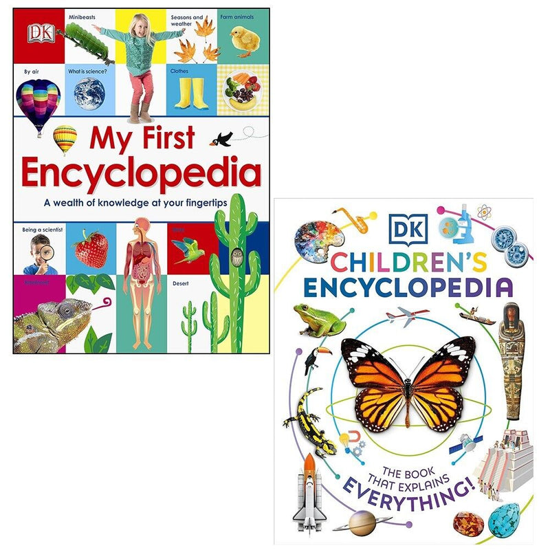 My First Encyclopedia,DK Children's Encyclopedia 2 Books Set - The Book Bundle