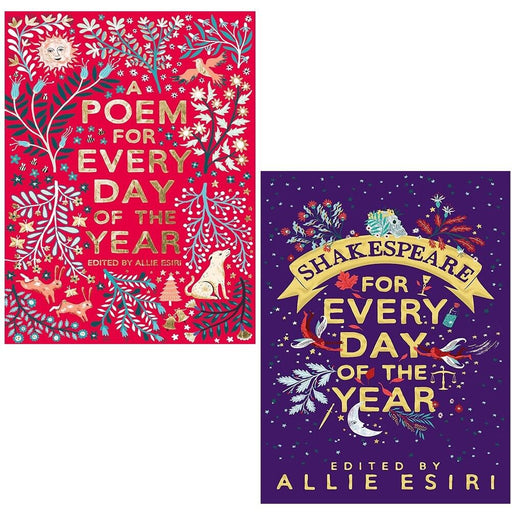 Allie Esiri Collection 2 Books Set A Poem (HB),Shakespeare for Every Day of Year - The Book Bundle