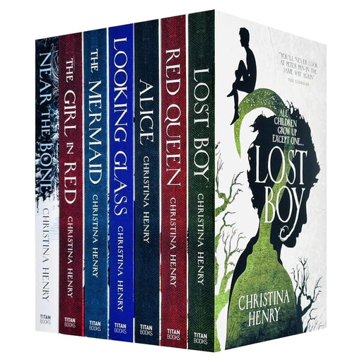 Christina Henry 7 Books Collection Set (Alice, Red Queen, Looking Glass, Lost Boy, The Mermaid, The Girl in Red, Near the Bone) - The Book Bundle