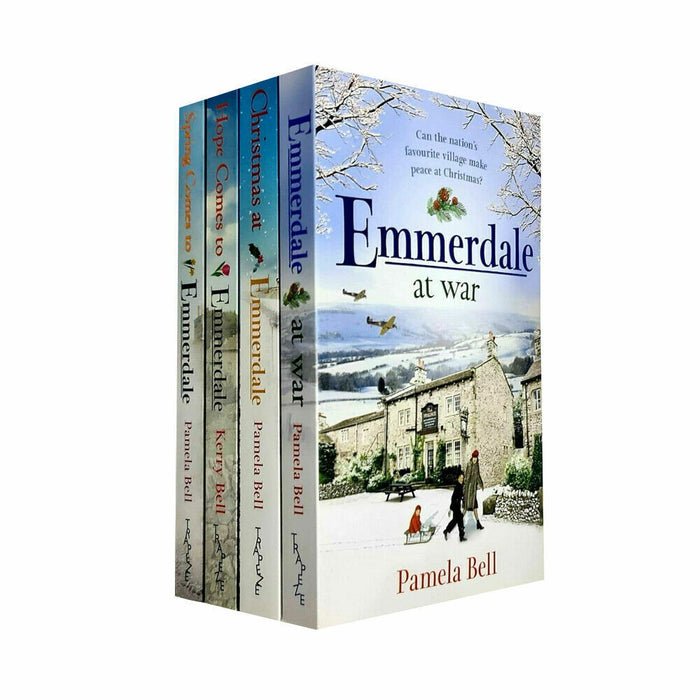 Emmerdale Book Series Books 1 - 4 Collection Set by  Pamela & Kerry Bell (Hope Comes To, At War) - The Book Bundle