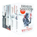 Brandon Sanderson The Stormlight Archive Series 4 Books Collection Set (The Way of Kings, Words of Radiance, Oathbringer, Rhythm of War) - The Book Bundle