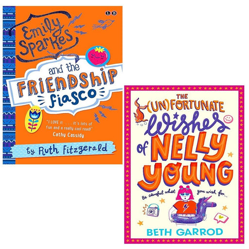 Emily Sparkes Friendship Fiasco, Unfortunate Wishes of Nelly Young 2 Books Set - The Book Bundle