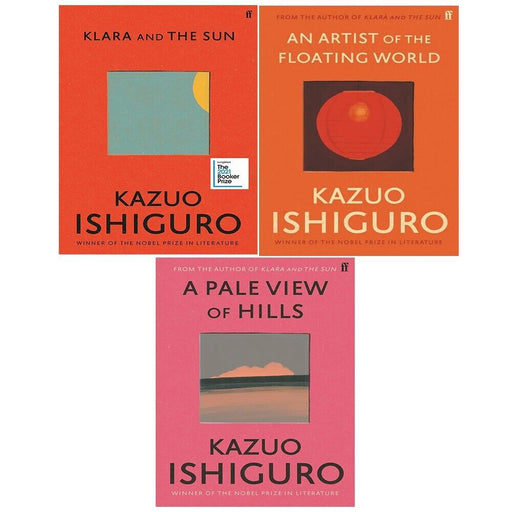 Kazuo Ishiguro Collection 3 Books Set (Klara and Sun (HB),An Artist of Floating) - The Book Bundle