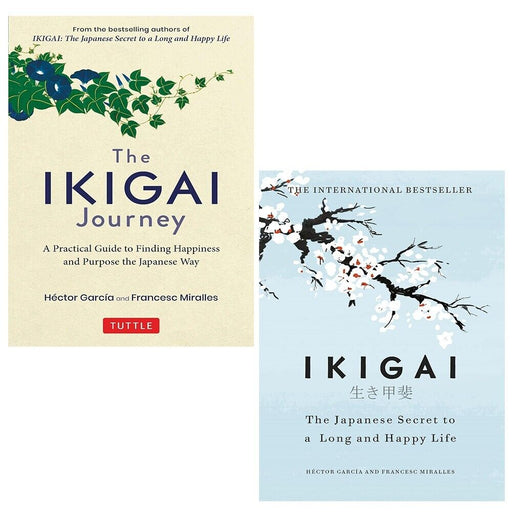 Hector Garcia Collection 2 Books Set Ikigai Journey, Ikigai Japanese secret - The Book Bundle