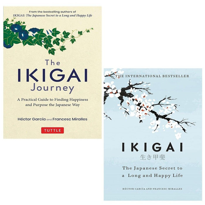 Hector Garcia Collection 2 Books Set Ikigai Journey, Ikigai Japanese secret - The Book Bundle