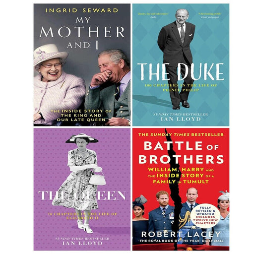 My Mother and I (HB), Queen, Duke Ian Lloyd (HB),Battle of Brothers 4 Books Set - The Book Bundle