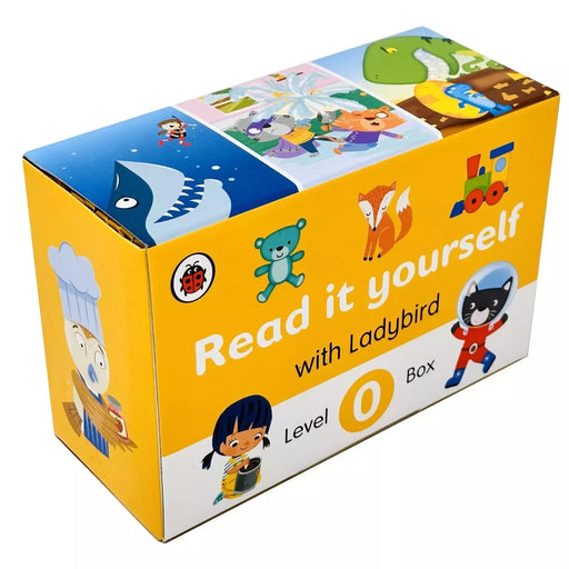 Ladybird Read it Yourself Tuck Box Level 0: 10 Books Box Set - The Book Bundle