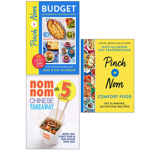 Pinch of Nom Budget, Nom Chinese, Pinch of Nom Comfort Food [HB] 3 Books Set - The Book Bundle