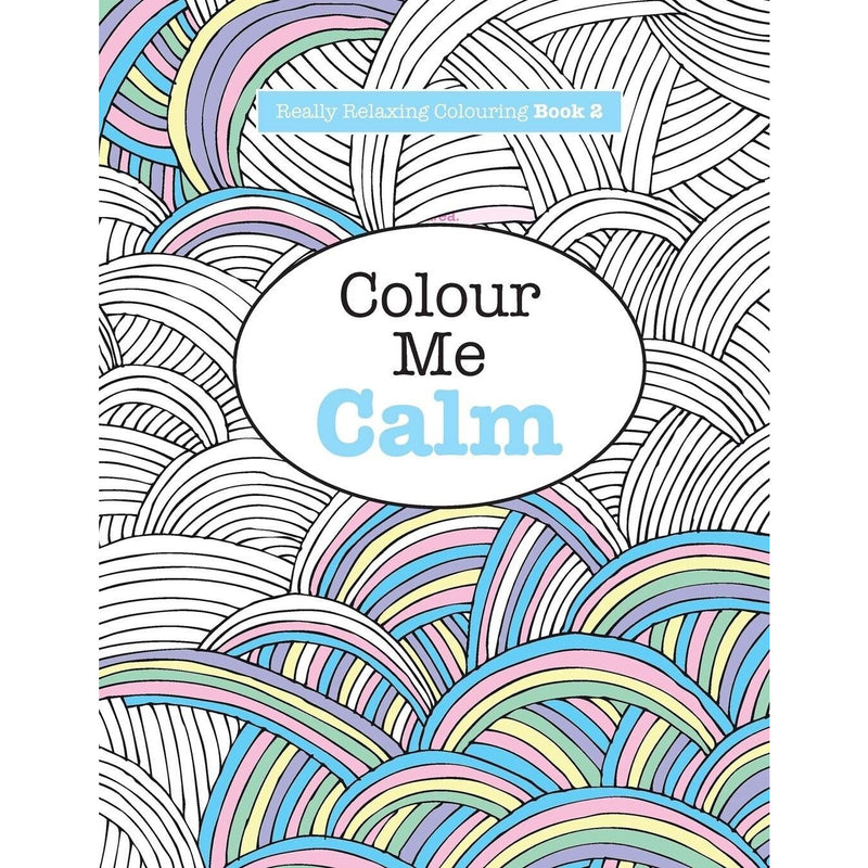 Really RELAXING Colouring 3 Books Collection Set by Elizabeth James - The Book Bundle