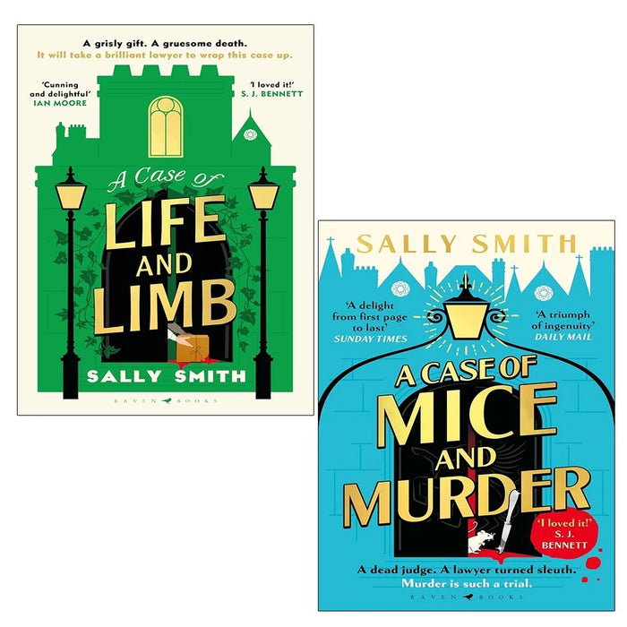 Trials of Gabriel Ward Series 2 Books Set by Sally Smith (A Case of Life and Limb, A Case of Mice and Murder) - The Book Bundle
