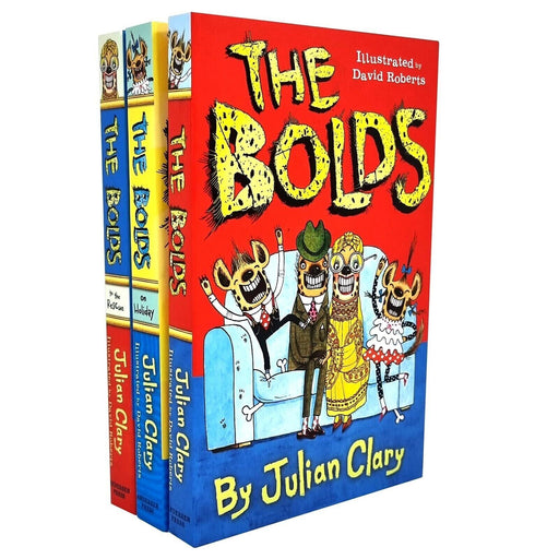 Julian Clary Collection The Bolds 3 Books Set The Bolds to the Rescue, Holiday - The Book Bundle