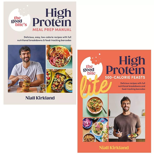 Niall Kirkland Collection 2 Books Set (Good Bite’s High Protein Meal Prep Manual) - The Book Bundle