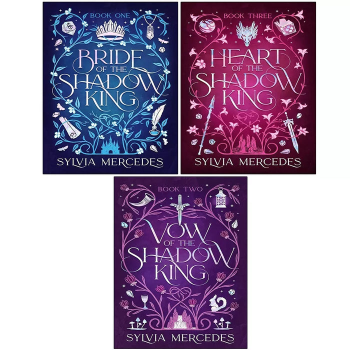 Bride of Shadow King Series Collection 3 Books Set by Sylvia Mercedes Vow, Heart - The Book Bundle