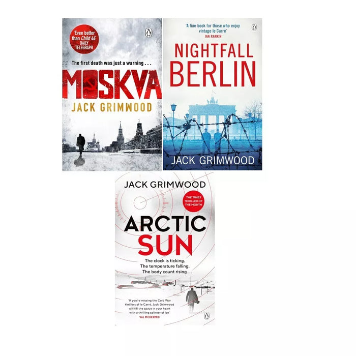 Tom Fox Trilogy Series Collection 3 Books Set by Jack Grimwood Arctic Sun,Moskva - The Book Bundle