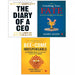 The Diary of a CEO, Creating Your Fate & Bee-come Indispensable 3 Books Collection Set - The Book Bundle