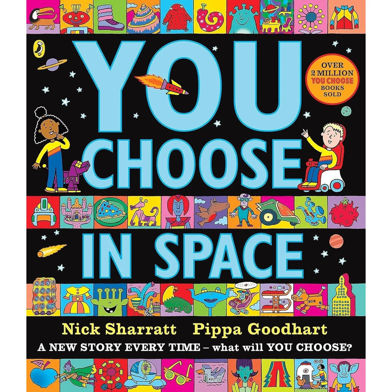 Pippa Goodhart You Choose Series 5 Books Collection Set (You Choose Christmas, You Choose, You Choose in Space)