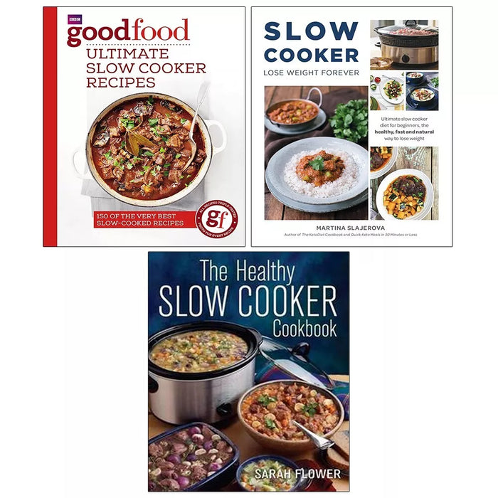Good Food Guides,Healthy Slow Cooker Cookbook,Cooker Lose Weight Forever 3 Books Set - The Book Bundle