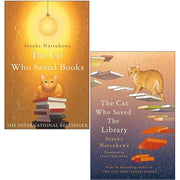 Sosuke Natsukawa 2 Books Collection Set The Cat Who Saved the Library Hardcover - The Book Bundle
