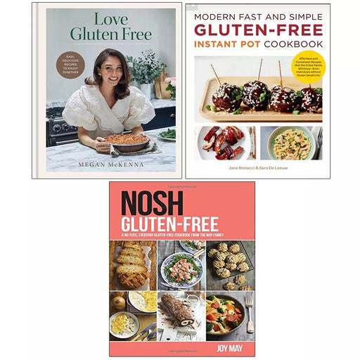 Love Gluten Free (HB), NOSH Gluten-Free, Modern Fast Simple Gluten-Free 3 Books - The Book Bundle