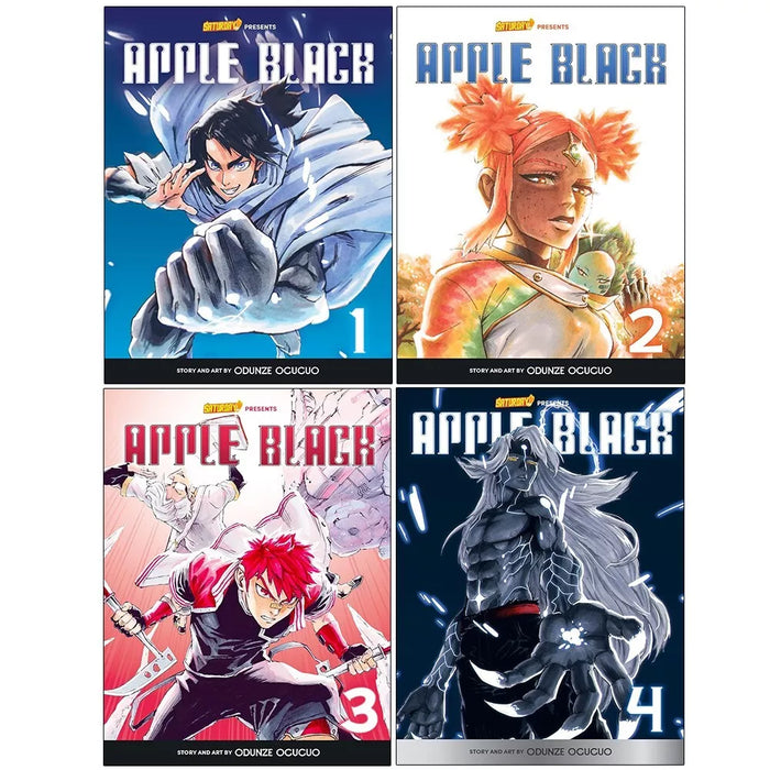 Apple Black Volume 1-4 Collection 4 Books Set by Odunze Oguguo Rockport Edition - The Book Bundle