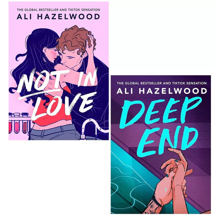 Ali Hazelwood Collection 2 Books Set (Not in Love, Deep End The Love Hypothesis) - The Book Bundle