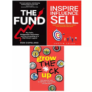 Fund,Inspire Influence Sell Justin Leigh,Grow the F ck Up Chartwell 3 Books Set - The Book Bundle