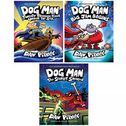 Dog Man Series Collection 3 Books Set by Dav Pilkey (Books 11-13) Hardcover - The Book Bundle