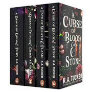 Fate & Flame Series Collection 4 Books Set By K.A. Tucker (A Fate of Wrath and Flame, A Curse of Blood and Stone & More) - The Book Bundle