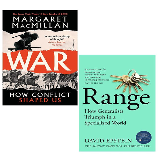 War Professor Margaret MacMillan, Range David Epstein 2 Books Set - The Book Bundle