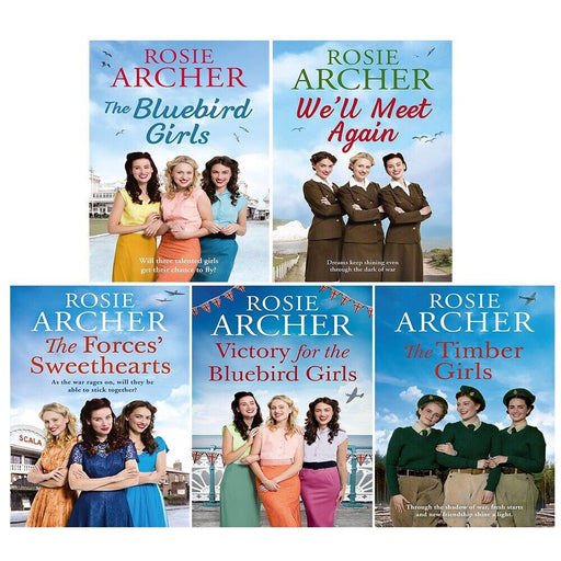 Rosie Archer Timber Girls, Bluebird Girls Series 5 Books Set Bluebird Girls - The Book Bundle