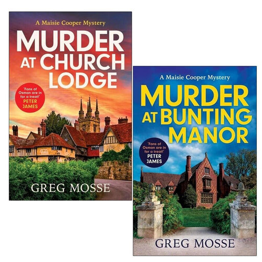 A Maisie Cooper Mystery Series 2 Books Collection Set by Greg Mosse - The Book Bundle