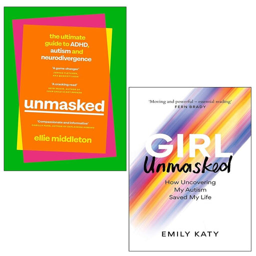 Ellie Middleton Unmasked, Girl Unmasked Emily Katy 2 Books Set Hardcover - The Book Bundle