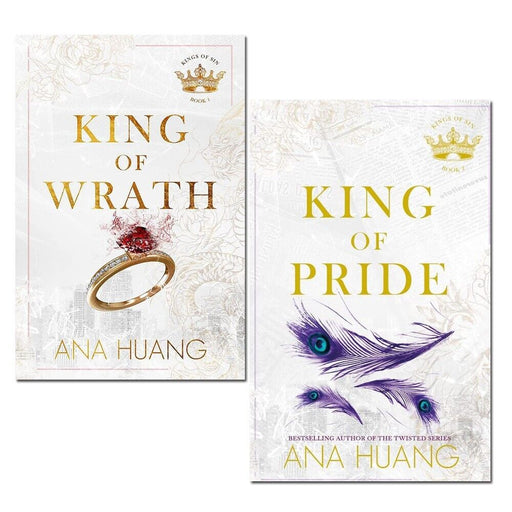 Kings of Sin Series 2 Books Collection by (Ana Huang King of Wrath, King of Pride) - The Book Bundle