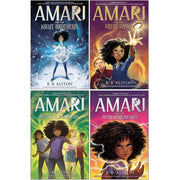 Amari and the Night Brothers 4-book collection set by BB Alston, fiction series in mixed format, published by Farshore.