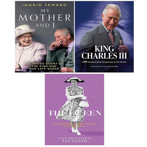 My Mother and I, Queen Ian Lloyd,King Charles III Arthur Edwards 3 Books Set HB - The Book Bundle