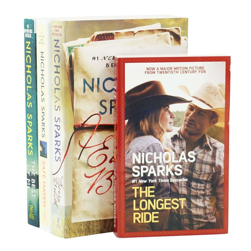 Nicholas Sparks Collection 4 Books Set Longest Ride, Every Breath, Safe Haven - The Book Bundle