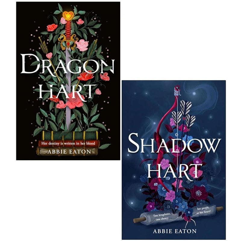 Dragonhart Series 2 books collection set by Abbie Eaton, young adult paperback with colorful covers, from the One More Chapter series.