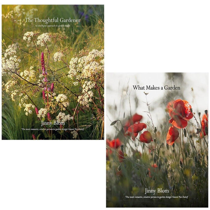 Jinny Blom Collcetion 2 Books Set Thoughtful Gardener,What Makes a Garden (HB) - The Book Bundle