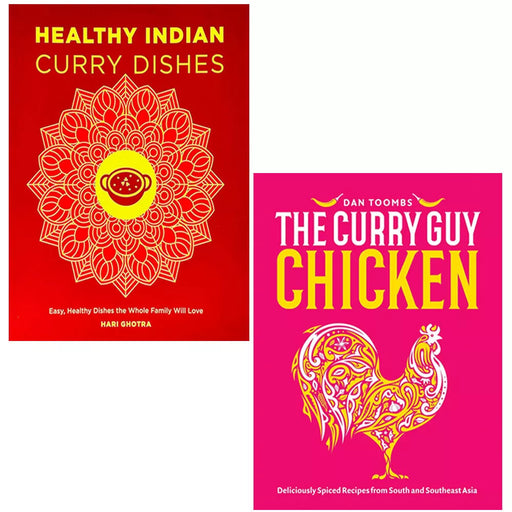 Healthy Indian Curry Dishes, Curry Guy Chicken [Hardcove] 2 Books Collection Set - The Book Bundle