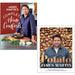 James Martin Collection 2 Books Set Potato Baked,Mashed, Complete Home Comforts - The Book Bundle