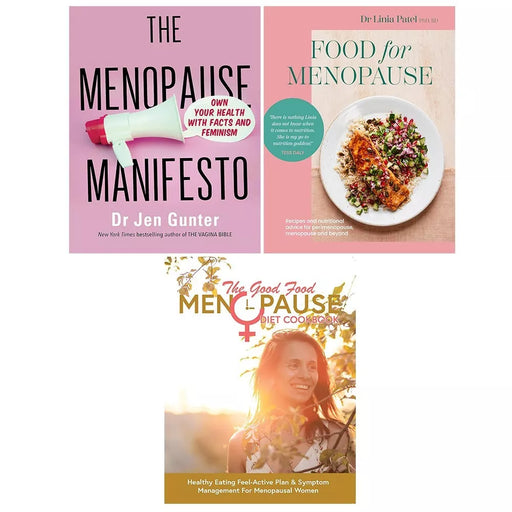 Menopause Manifesto,Good Food Menopause Diet, Food for Menopause 3 Books Set - The Book Bundle