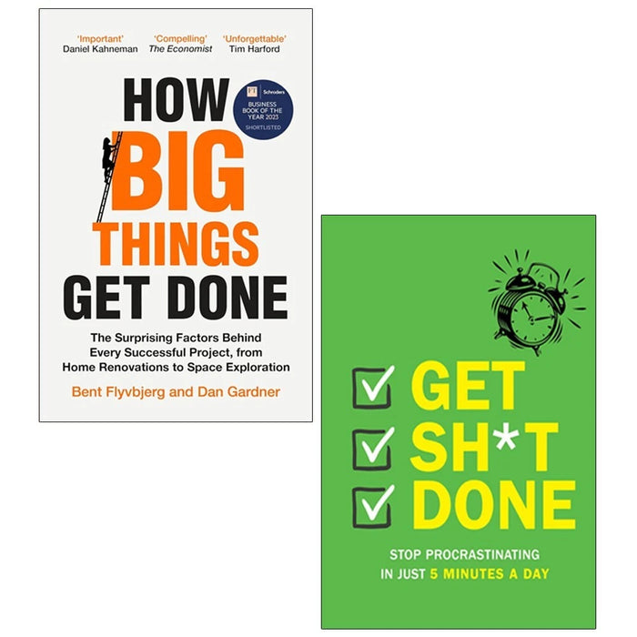 How Big Things Get Done, Get Sh*t Done 2 Books collection set - The Book Bundle