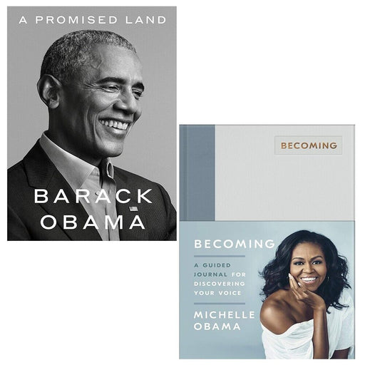 Barack Obama A Promised Land, Becoming Michelle Obama 2 Books Set Hardcover - The Book Bundle
