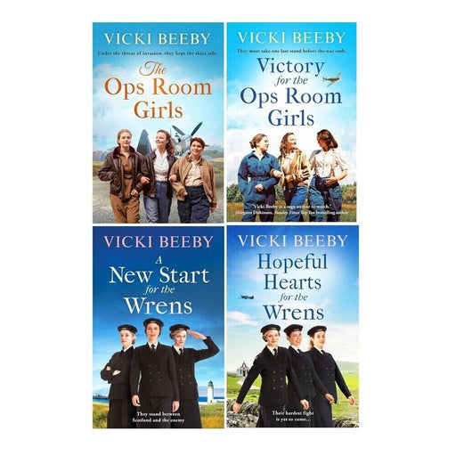 Wrens, Women's Auxiliary Air Force Series 4 Books Collection Set by Vicki Beeby - The Book Bundle