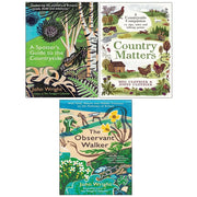 John Wright Collection 3 Books Set (Country Matters Meg Clothier,Observant Walker) - The Book Bundle