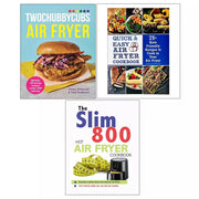 Twochubbycubs Air Fryer(HB), Quick & Easy, Slim 800 Hot Air Fryer 3 Books Set - The Book Bundle