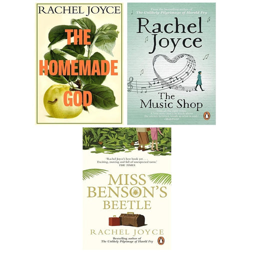 Rachel Joyce Collection 3 Books Set Homemade God (HB), Music Shop,Miss Benson's - The Book Bundle